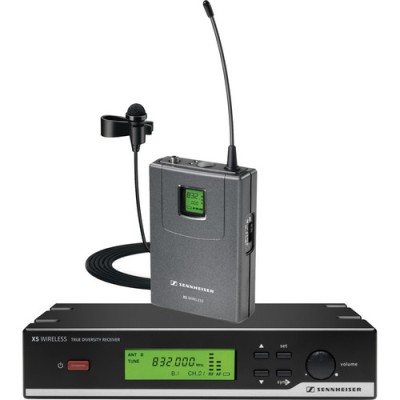 میکروفن-برقی-بی-سیم-سنهایزر-Sennheiser-XSW-12-Presentation-Set-Wireless-Lavalier-Microphone-System